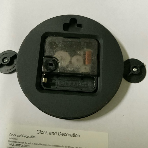 Tea Kettle Clock And Cup Set 3 Pieces Bronze 12” - Picture 8 of 13